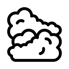 Ethereal Cloud line icon