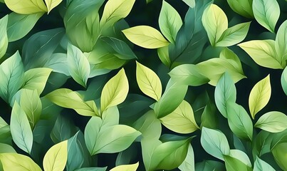 Obraz premium seamless matcha illustration,