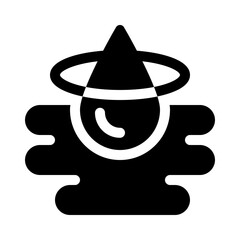 Ripple Effect glyph icon