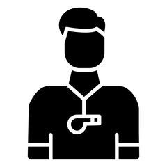 Fencing Coach Icon