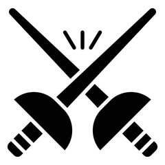 Fencing Tournament Icon