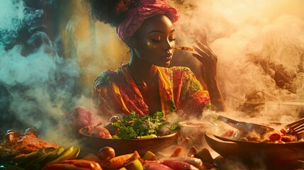 Culinary fusion cuisine