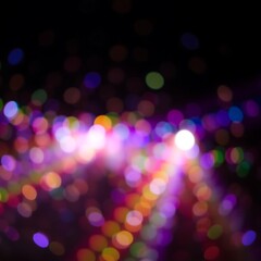 abstract background with bokeh