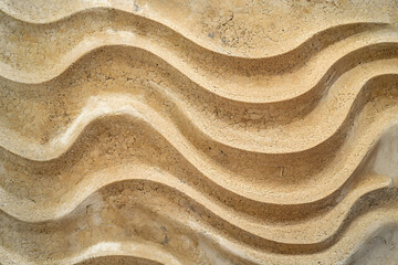 Natural beige cork board surface texture with subtle ridges and imperfections, creating an organic seamless background
