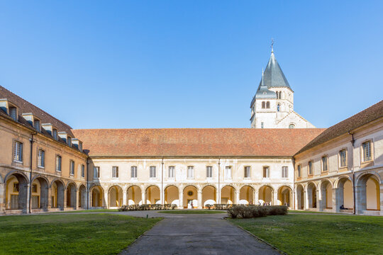 Cluny abbey, Saone et Loire, Burgundy, France