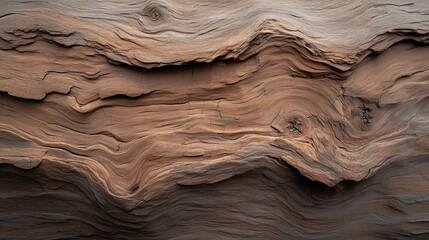 Natural tall tree bark surface with seasonal lines and unique pattern creating calming and serene atmosphere