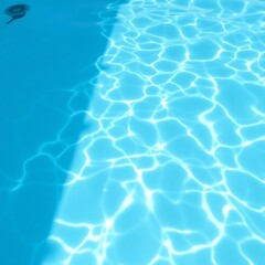 Obraz premium blue water background