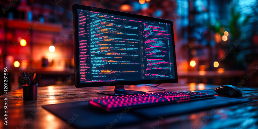 Poster innovative software development tools enhancing code exploration and efficiency in modern workspaces