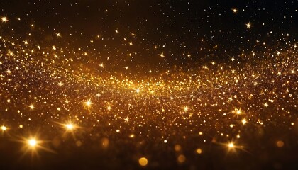 Holographic gradient background infused with dazzling lights, shimmering effects, and radiant gold stars, perfect for creating a magical fantasy scene. 2