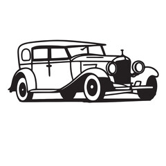 Vintage Cars Vectors Vector Art & Graphics