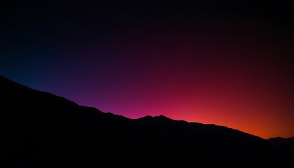 Obraz premium Abstract gradient background in black, night, and dark evening shades, offering a subtle yet versatile space for adding text or graphics. 3