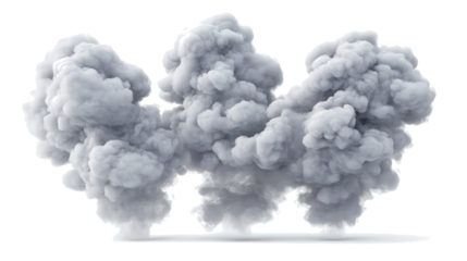 Smoke Explosions Captured in a Dynamic Collection Generative AI