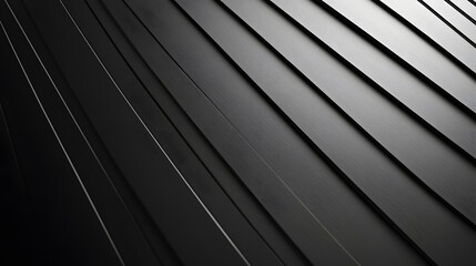 Obraz premium Black white dark gray abstract background. Geometric pattern shape. Line triangle polygon angle. Gradient. Shadow. Matte. 3d effect. Rough grain grungy. Design. Template. Presentation.