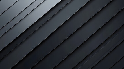 Black white dark gray abstract background. Geometric pattern shape. Line triangle polygon angle. Gradient. Shadow. Matte. 3d effect. Rough grain grungy. Design. Template. Presentation.