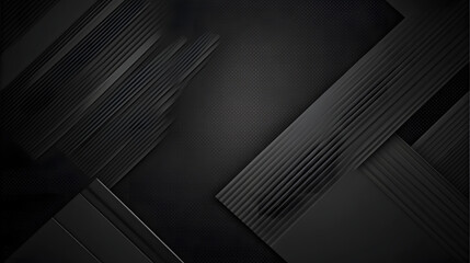 Naklejka premium Black white dark gray abstract background. Geometric pattern shape. Line triangle polygon angle. Gradient. Shadow. Matte. 3d effect. Rough grain grungy. Design. Template. Presentation.
