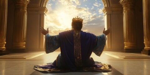 The King Solomon's Reverent Prayer