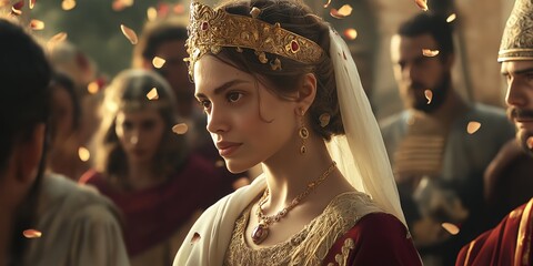 Epic Cinematic Wedding of Queen Esther and King in 1 AD Jerusalem
