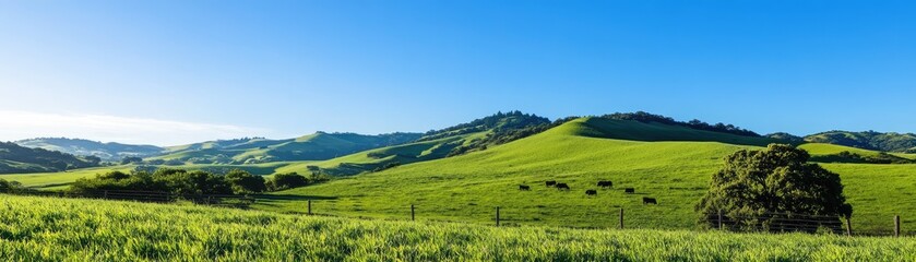 Fototapeta premium Sustainable Farming Horizon