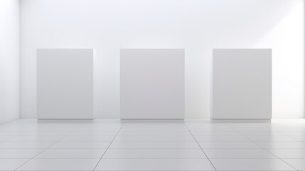 Modern Empty Gallery Space