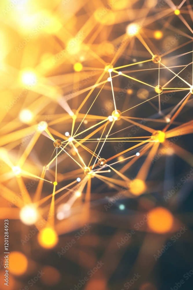 Poster A detailed view of various lines and dots, suitable for use in diagrams or illustrations