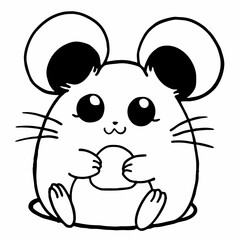 hamster illustration