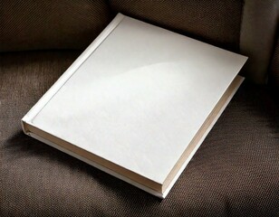 Clear White Cover Book