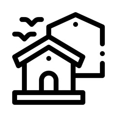 Neighborhood line icon