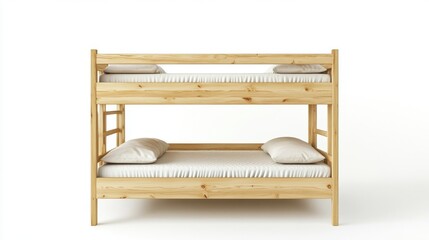 National Bed Month (U.K.) Wooden bunk bed design for modern interiors and small spaces