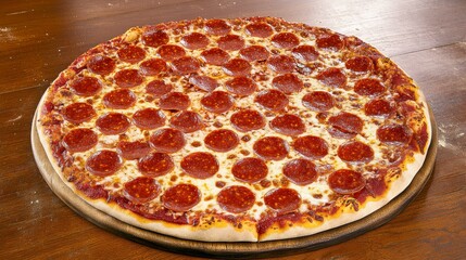 A Sensational Pepperoni Pizza, Exquisitely Crafted for Pizza Lovers, A Culinary Masterpiece!