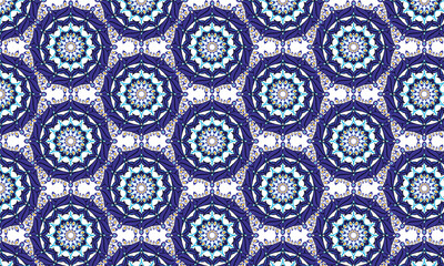 Different patterns created from Turkish evil eye beads