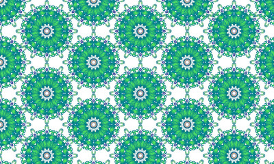 Different patterns created from Turkish evil eye beads