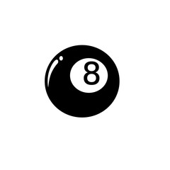 pool ball number eight