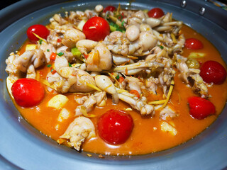 bullfrog hotpot. Chinese food