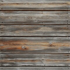 Obraz premium Weathered gray and brown horizontal wooden planks.
