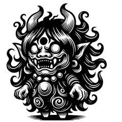 Fototapeta premium Japanese Yokai