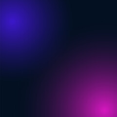 Aesthetic gradient background, blue and purple design vector