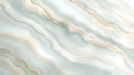 Obraz premium A soft marbled background with pastel mint green and pale cream tones, featuring luminous gold splashes for an elegant finish Hyper-detailed