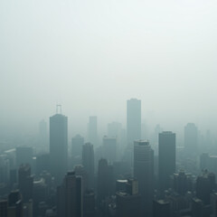 Fototapeta premium pollution in the city 
