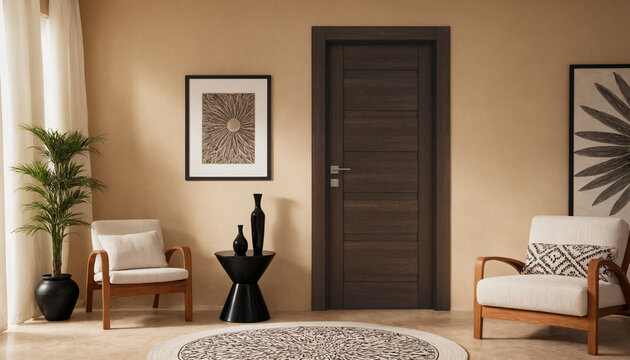 Modern interior door