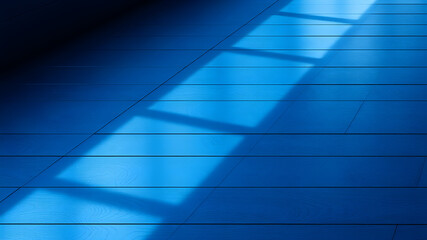 Obraz premium dark blue floor background. Generative AI
