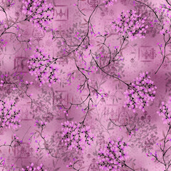 Digital Allover Design || Seamless Pattern 
