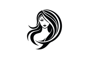 Vector Template Abstract Logo for Woman Salons 