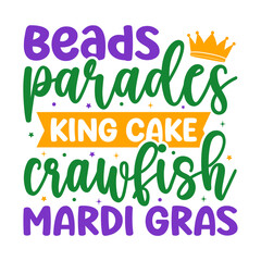 Fototapeta premium Mardi Gras SVG Bundle