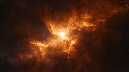 A background wallpaper of visual of nebulae rhythmic