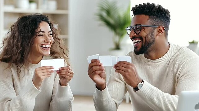 Language Tutor Using Flashcards in Minimalist Home Office