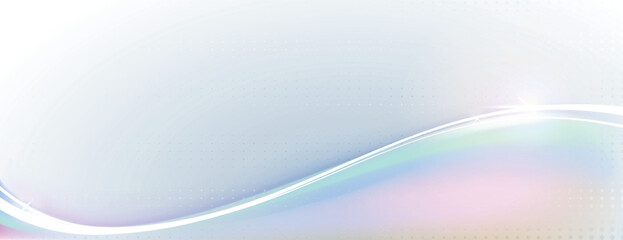 Abstract background with a soft gradient background, featuring pastel colors and a smooth, wavy texture with subtle pastel highlights. Gradient wave background vector. Pastel background.