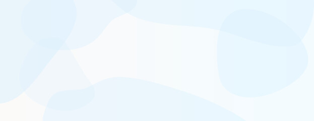 Soft abstract background with light blue and white colors. The background features smooth, overlapping shapes and a gentle blue hue. Digital background vector. Blue background.