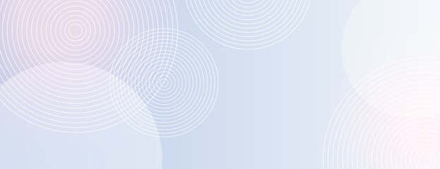 A light blue background with circular patterns. The background is smooth and light blue, featuring subtle geometric textures. Geometric gradient background vector. Blue background.