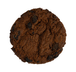 chocolate chip cookie isolated element
