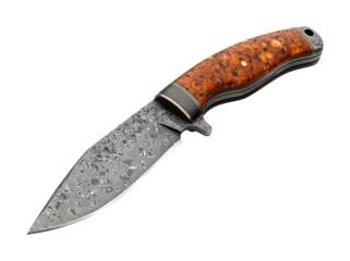 Stunning kitchen knife display high fidelity culinary tool artistic viewpoint precision craftsmanship isolated on transparent background png